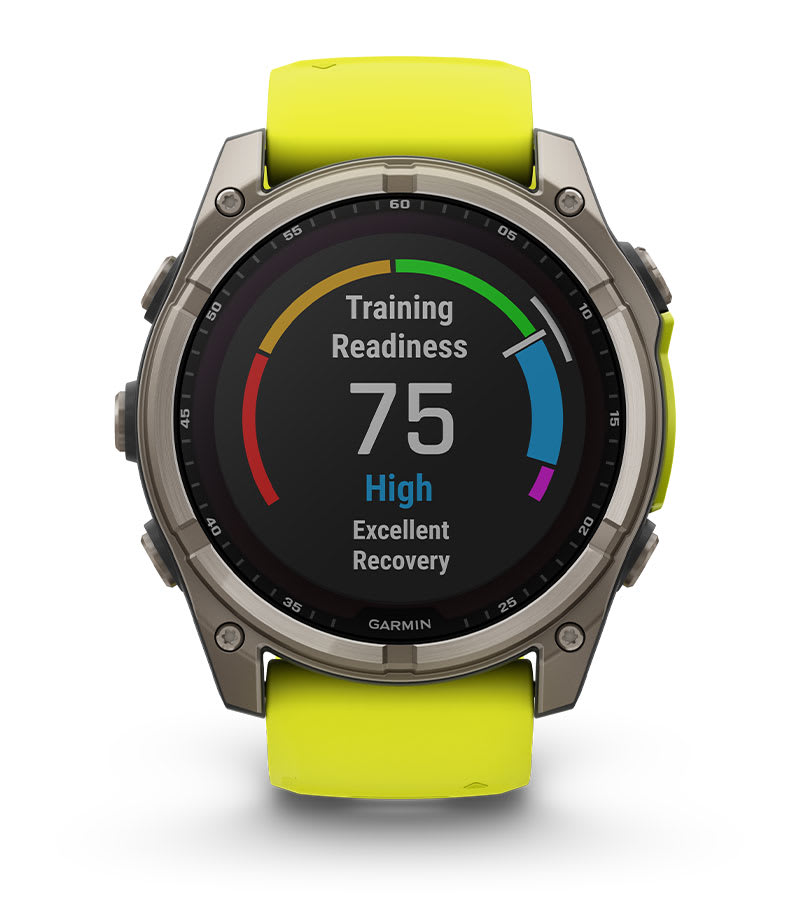Смарт часовник Garmin FENIX 8 - 51 мм Solar Sapphire Carbon Gray, 1.4"(3.55cm), трансфлективен MIP дисплей, GPS, Bluetooth, 10 ATM, 32 GB вградена памет, до 30 дни време на работа, сив - характеристика 11