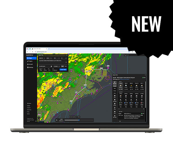Flight planning map